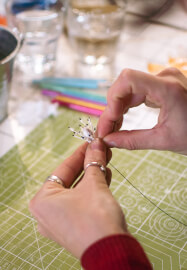 Mini Paper Flower Bouquet Workshop