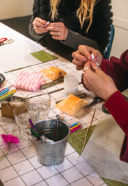 Mini Paper Flower Bouquet Workshop