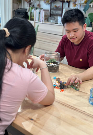 Mini Terrarium Workshop