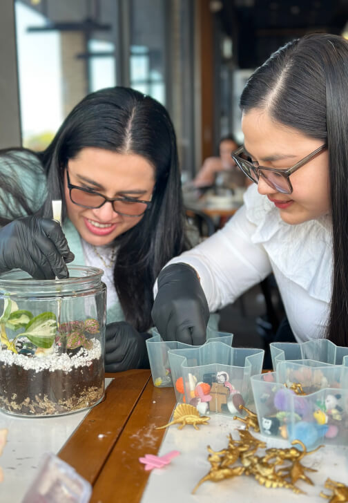 Mini Terrarium Workshop