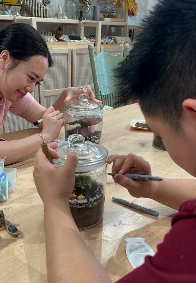Mini Terrarium Workshop