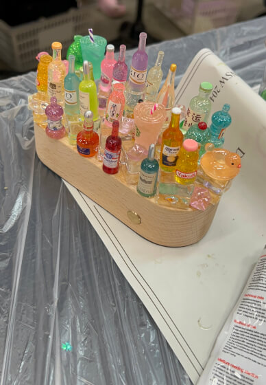 Mini Wine Bottle Night Light Workshop