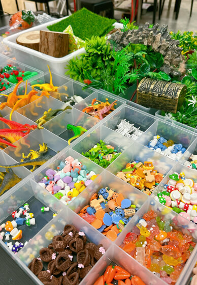 Miniature Wonderland Workshop with Crystal Resin Finish