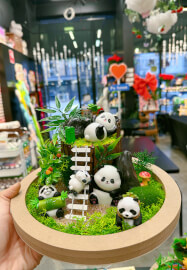 Miniature Wonderland Workshop with Crystal Resin Finish