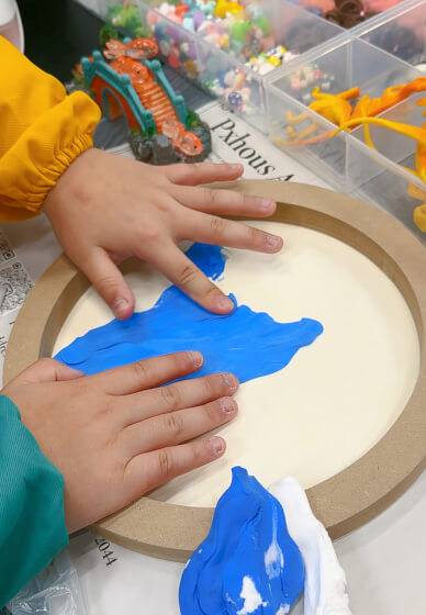 Miniature Wonderland Workshop with Crystal Resin Finish