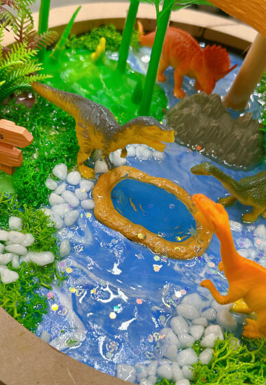 Miniature Wonderland Workshop with Crystal Resin Finish