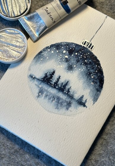 Minimalist Watercolour Landscape Painting Workshop