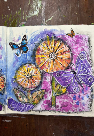 Mixed Media Art Journalling Workshop