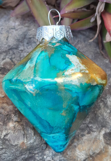 Mixed Media Christmas Ornament Workshop