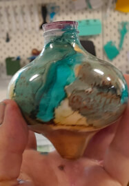 Mixed Media Christmas Ornament Workshop