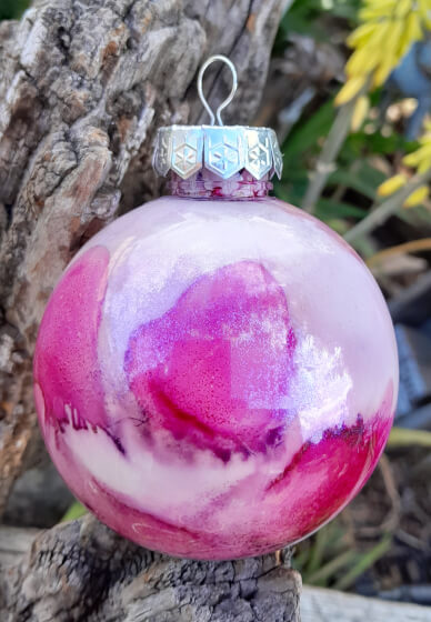 Mixed Media Christmas Ornament Workshop