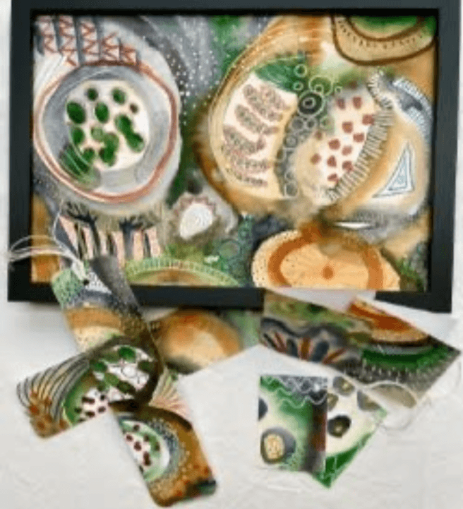 Mixed Media Colour Card Art Workshop for Beginners