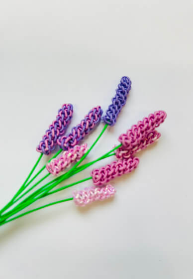 Mizuhiki Workshop: Lavender Flowers
