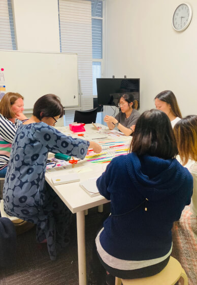 Mizuhiki Workshop: Lavender Flowers