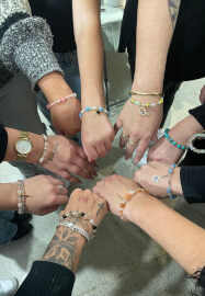 Mobile Charm Bar Bracelet Making Party Workshop