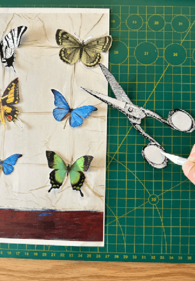 Mobile Collage Art Workshop: Chop, Chop, Paste