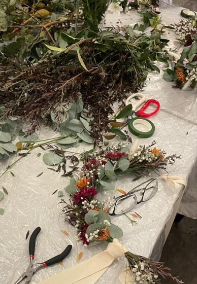 Mobile Flower Crown Workshop