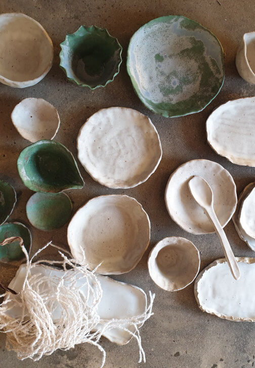 Mobile Hand Building Pottery Workshop