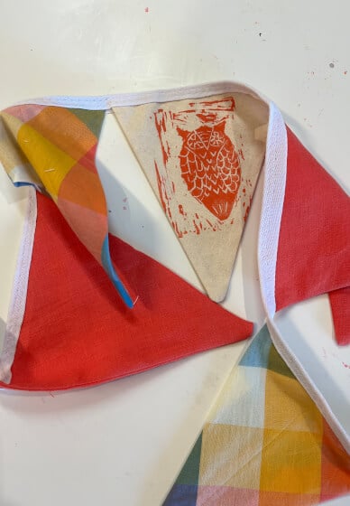 Mobile Lino Print Class for Beginners