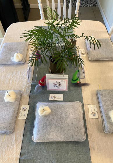 Mobile Needle Felting Workshop