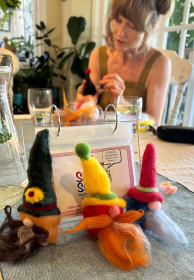 Mobile Needle Felting Workshop