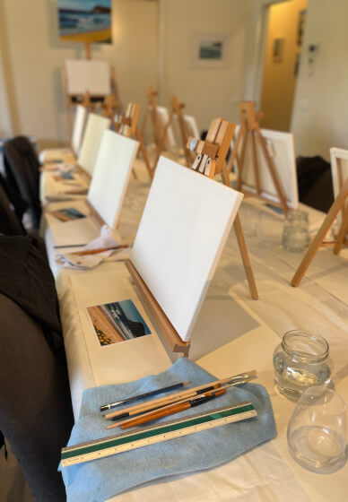 Mobile Paint and Sip Class