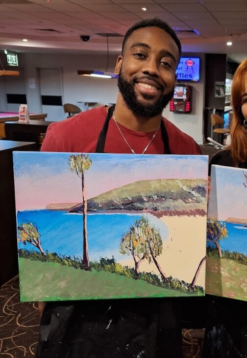 Mobile Paint and Sip Class - Central West NSW