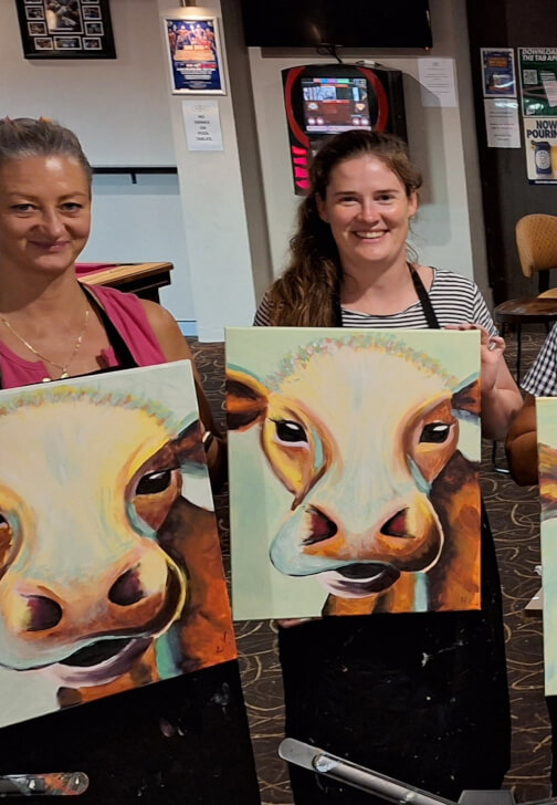 Mobile Paint and Sip Class - Central West NSW
