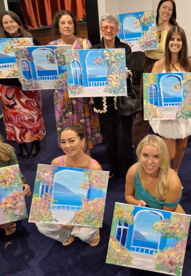 Mobile Paint and Sip Class - Central West NSW
