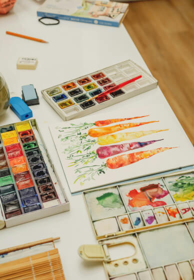 Mobile Paint and Sip Class