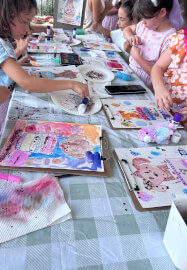 Mobile Paint and Sip Class