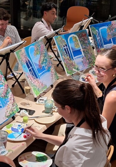 Mobile Paint and Sip Class Mudgee