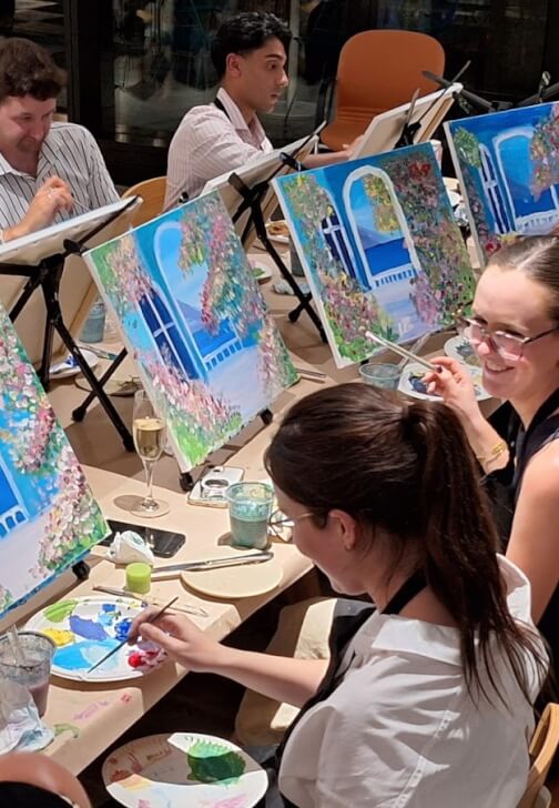 Mobile Paint and Sip Class Mudgee