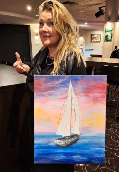 Mobile Paint and Sip Class Mudgee