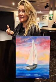 Mobile Paint and Sip Class Mudgee