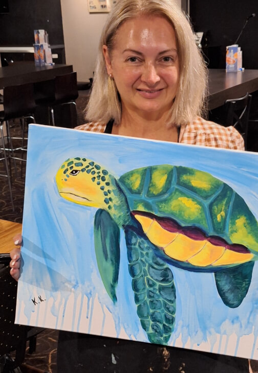 Mobile Paint and Sip Class Mudgee