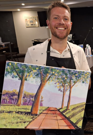 Mobile Paint and Sip Class Mudgee