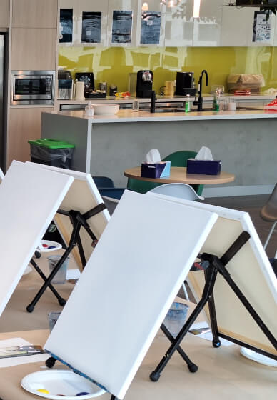 Mobile Paint and Sip Class Orange