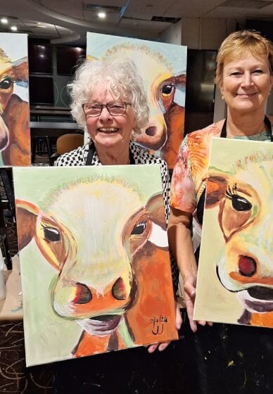 Mobile Paint and Sip Class Parkes