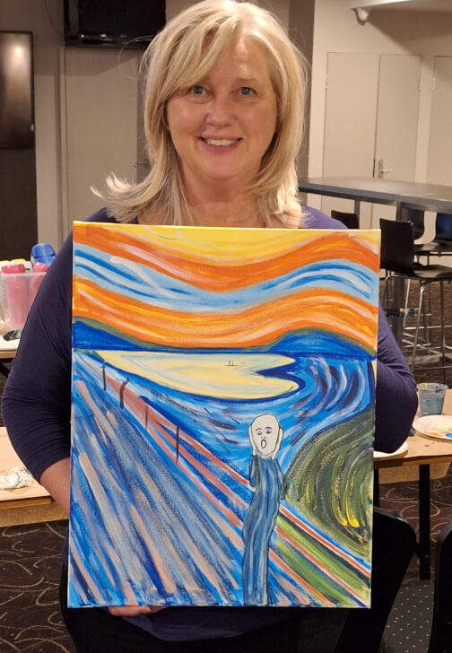 Mobile Paint and Sip Class Parkes