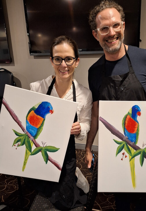 Mobile Paint and Sip Class Parkes