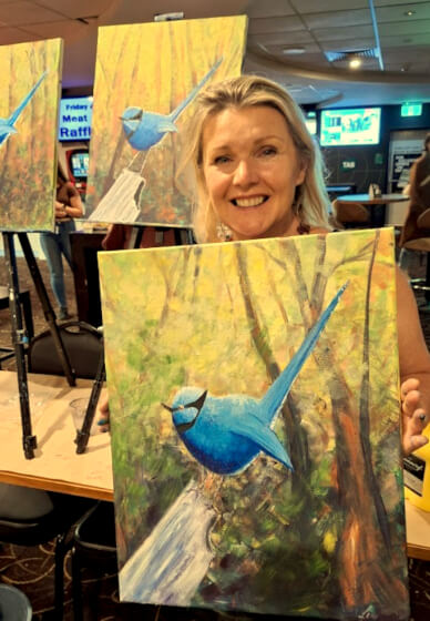 Mobile Paint and Sip Class Parkes