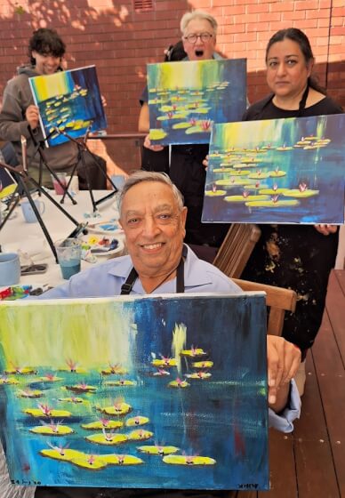 Mobile Paint and Sip Class Parkes