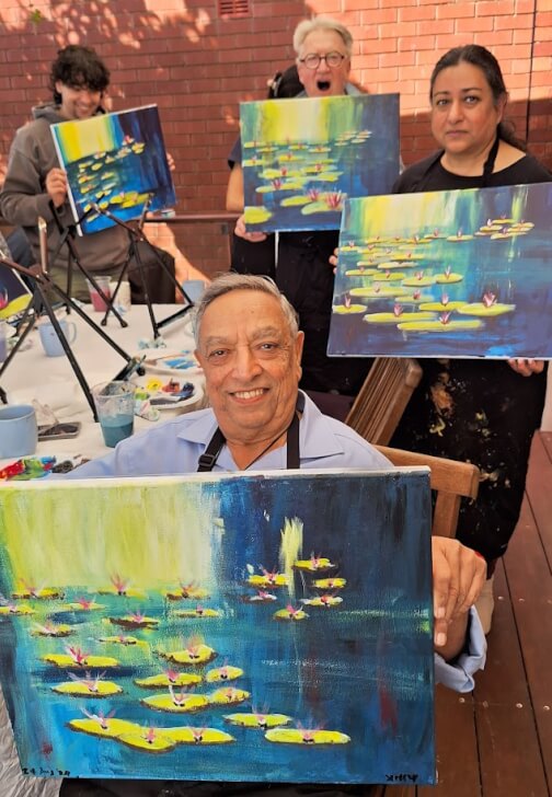 Mobile Paint and Sip Class Parkes