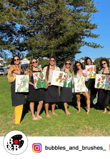 Mobile Paint and Sip Class