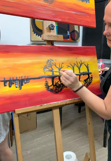 Mobile Sip and Paint Class Brisbane | Gifts | ClassBento