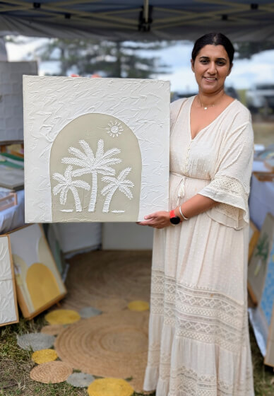 Mobile Textured Art Workshop