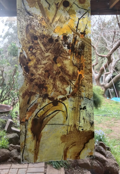 Modern / Abstract Painting on Glass Course