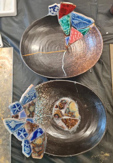 Modern Artistic Kintsugi Technique Workshop: Yobitsugi