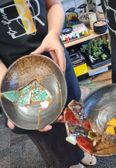 Modern Artistic Kintsugi Workshop for Beginners